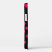 ハートシンプルのシームレスなパターン。バレンタインデイバック Case-Mate iPhoneケース (裏面 / 右)