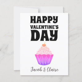 ハートシンプルハッピーバレンタインデー