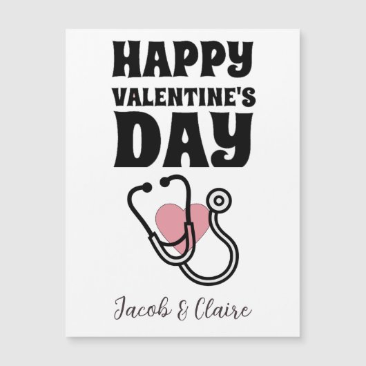 ハートシンプルハッピーバレンタインデー (正面)