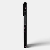 ハートシンプル手描き落書きピンクブラック Case-Mate iPhoneケース (裏面 / 左)