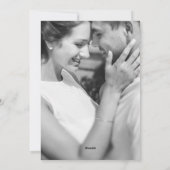 ハートシンプル赤バレンタインデー シーズンカード (裏面)