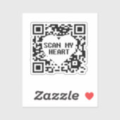 ハートシールのスキャン シール (シート)