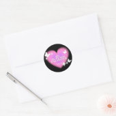 ハートシール聖書聖句シール信仰シール ラウンドシール (封筒)