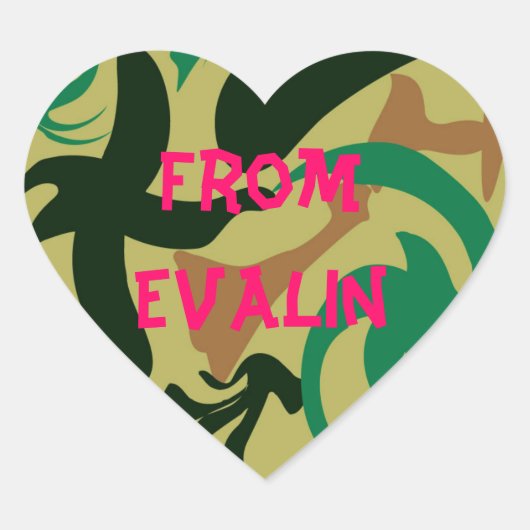 ハートシール (正面)