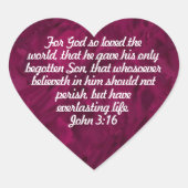 ハートシール (正面)