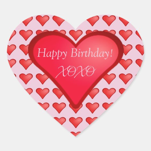 ハートシール/おもしろいギフトアイディア ハートシール (正面)