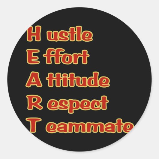 ハートシール ラウンドシール (正面)