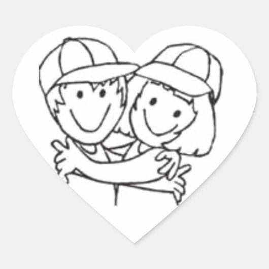 ハートシール |無料キャ気にンプ (正面)