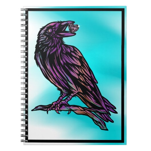 ハートジュエルI love Ravens Notebook ノートブック (正面)