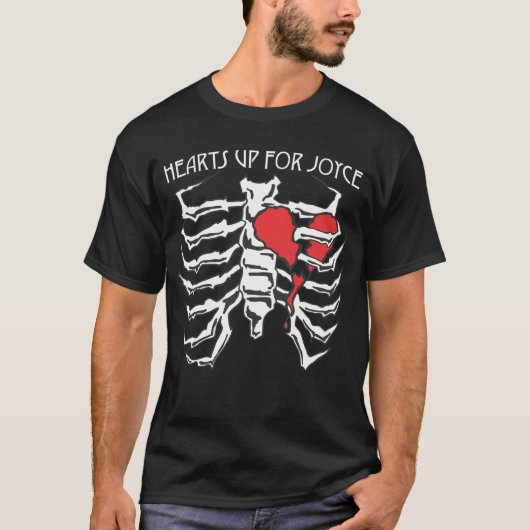 ハートジョイスのTシャツ1のために Tシャツ (正面)