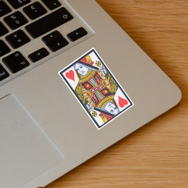 ハートスカラフルイー遊イクイーンズカード シール