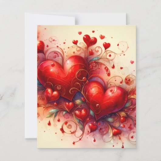 ハートスクラップブック紙 (正面)