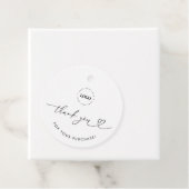 ハートスクリプトサンキューロゴビジネスつるラベル フェイバータグ (インサイチュ)