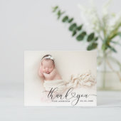 ハートスクリプト休暇の誕生発表 ポストカード (スタンド正面)