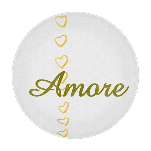 ハートスクロール カッティングボード (正面)