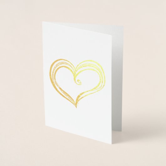 ハートスケッチ フォイルカード (正面)