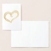 ハートスケッチ フォイルカード (ディスプレー)