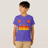 ハートスケープ キッズTシャツ Tシャツ (正面フル)