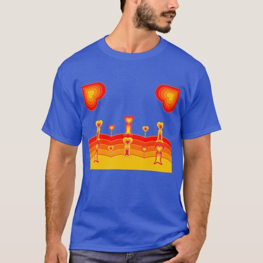 ハートスケープTシャツ Tシャツ (正面)