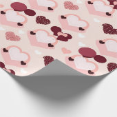 ハートスタイル ラッピングペーパー (角)