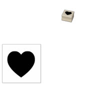 ハートスタンプ ラバースタンプ (押印)