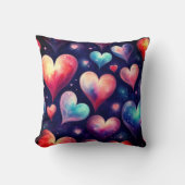 ハートスターズバレンタイン銀河系 クッション (正面)