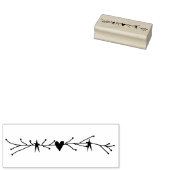 ハートスターラバースタンプ ラバースタンプ (押印)