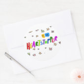 ハートストッパーのシール ラウンドシール (封筒)