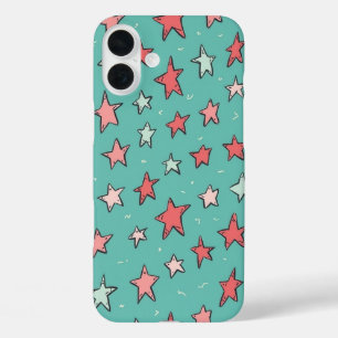 ハートストッパーnick nelson stars phone blue iPhone 16 plusケース