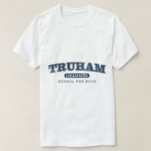 ハートストッパーTruham文法学校ハートストッパーN Tシャツ (デザイン正面)