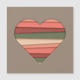 ハートストライプのラブバレンタインデー