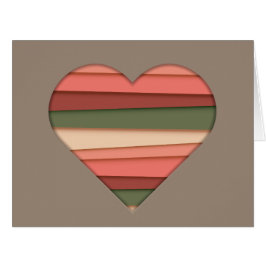 ハートストライプのラブバレンタインデー