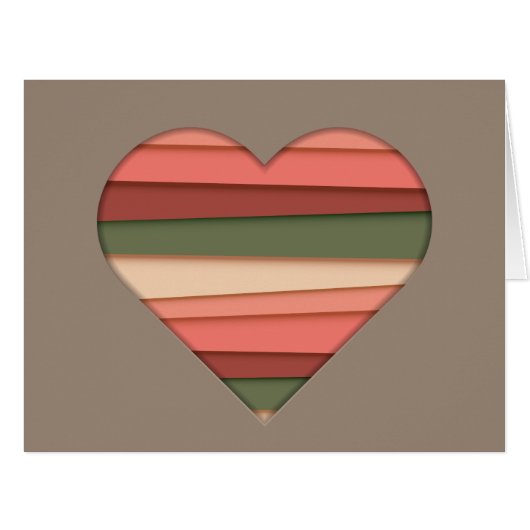 ハートストライプのラブバレンタインデー (正面横)