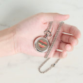 ハートストライプのラブバレンタインデー 腕時計 (手)