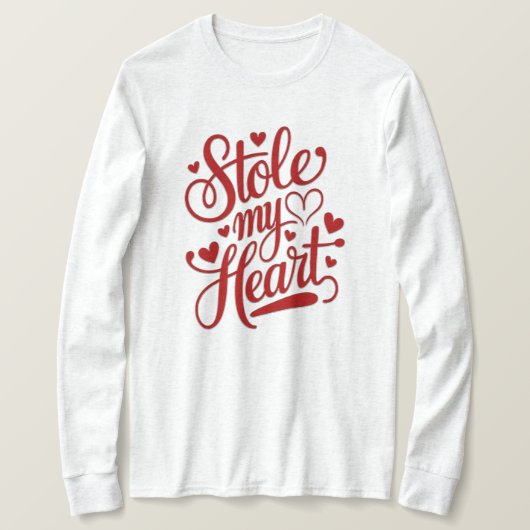 ハートストリングス アタッチド Tシャツ (デザイン正面)