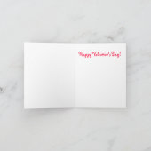 ハートストリングバニー – バレンタインカード シーズンカード (内部)