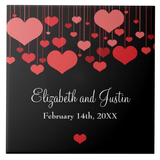 ハートストリングバレンティンタイル タイル (正面)