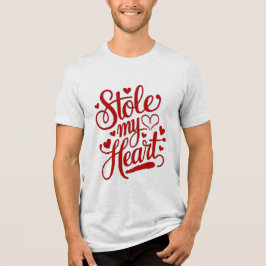 ハートストリング添付 トライブレンドＴシャツ