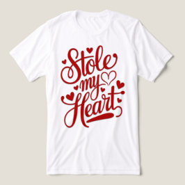 ハートストリング添付 トライブレンドTシャツ