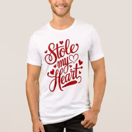 ハートストリング添付 トライブレンドＴシャツ