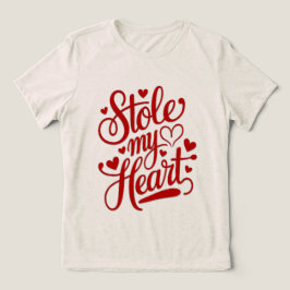 ハートストリング添付 トライブレンドTシャツ