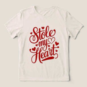 ハートストリング添付 トライブレンドTシャツ