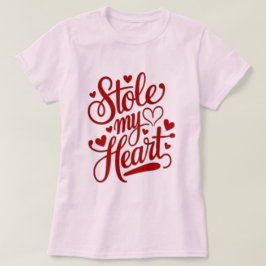 ハートストリング添付 Tシャツ