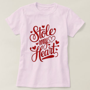 ハートストリング添付 Tシャツ