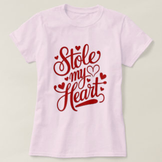 ハートストリング添付 Tシャツ