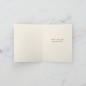 ハートストリンビクトリアングサンキューカード ノートカード (内部)