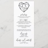 ハートストリン結婚グメニュー メニュー (正面)