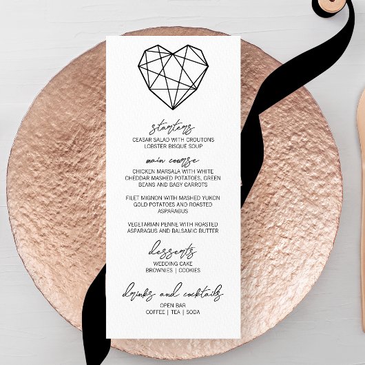 ハートストリン結婚グメニュー メニュー