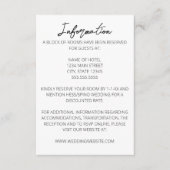 ハートストリ結婚ングのエンクロージャカード エンクロージャーカード (正面)