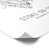 ハートストークオントレントシティの地図(統一された王国) ポスター (角)